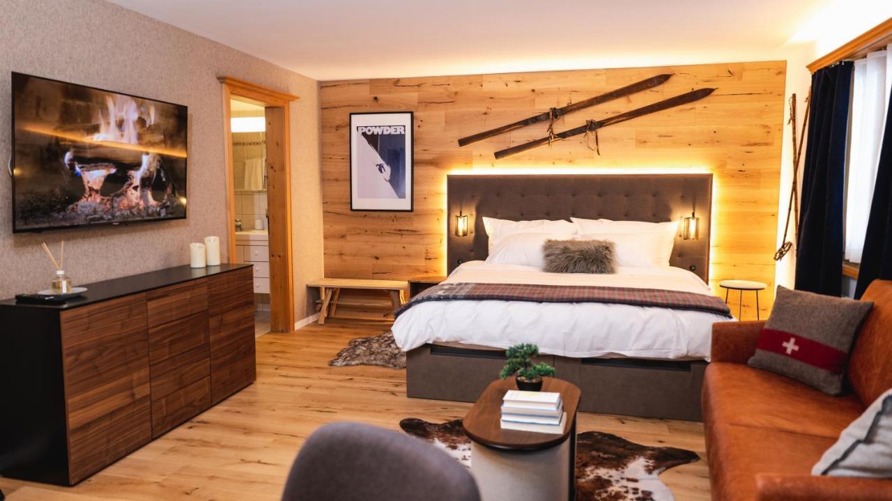 Wunderstay Alpine 3 Chic Studio Central Location Klosters Kültér fotó